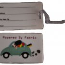 Powered By Fabric Luggage Tag FF705