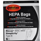 Riccar Simplicity Type B Vacuum Cleaner Bags RSR-1432H Riccar Simplicity Type B Vacuum Cleaner Bags RSR-1432H