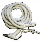 Central Vac Hose Assy 30ft Dual Switching Crushproof Electric Gas Pump-Grey Central Vac Hose Assy 30ft Dual Switching Crushproof Electric Gas Pump-Grey