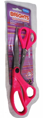 Triumph Sewing Scissors,Pink two different sizes (4 1/2" & 8 1/2")