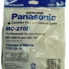 Panasonic Type CB-4 Vacuum Cleaner Belts P-MC270B