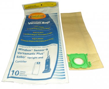 Sebo Canister/Upright Micro-Lined Disposable Vacuum Cleaner Bags, 143