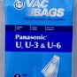 Designed To Fit Panasonic Upright Type U, U-3, & U-6 Bags, 405493
