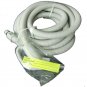 Central Vac Hose  Electric Hose, Crushproof, Dual Switching 30Ft 1 3/8In Direct