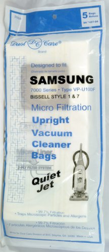 Bissell Vacuum Cleaner Style 1, 7 Bags  SMR-1430