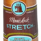 A&E Maxi Lock Stretch Textured Nylon Blue Jean Gold Serger Thread MWN-43006 A&E Maxi Lock Stretch Textured Nylon Blue Jean Gold Serger Thread MWN-43006