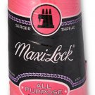 Maxi Lock All Purpose Thread Neon Pink 3000 YD Cone MLT-044 Maxi Lock All Purpose Thread Neon Pink 3000 YD Cone MLT-044