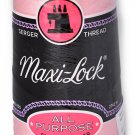 Maxi Lock All Purpose Thread Medium Pink 3000YD Cone MLT-036 Maxi Lock All Purpose Thread Medium Pink 3000YD Cone MLT-036