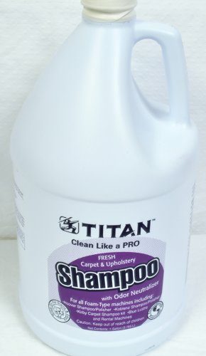 Titan Carpet Upholstery Shampoo Gallon Size, SC-34-0108-07