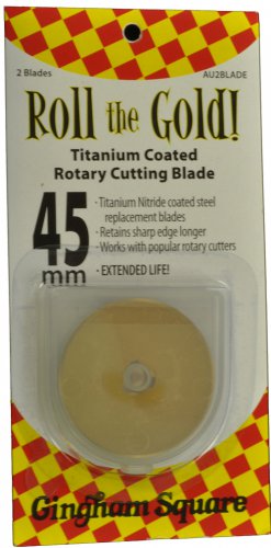 Sewing Titanium Coated Rotary Cutting Blade AU2BLADE