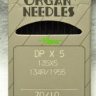 Organ Industrial Sewing Machine Needles 70/10 134R-70 Organ Industrial Sewing Machine Needles 70/10 134R-70