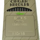 Organ Industrial Sewing Machine Needles 110/18
