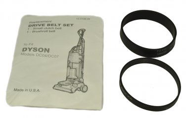 Dyson DC04, DC07 Vacuum Cleaner Belts 2 belt system