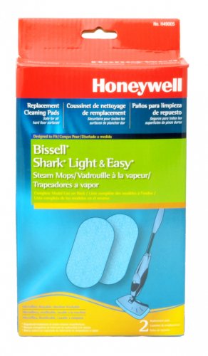 Honeywell Steam Mop Pads Designed to fit Shark Light & Easy, Bissell BR-2400