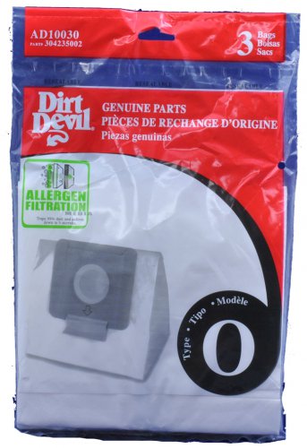Dirt Devil Type O Vacuum Cleaner Bags 304235002