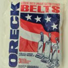 Oreck Upright Vacuum Cleaner Belts 0300604, O-030-0604