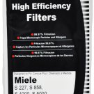 Miele Canister Vacuum Cleaner Filter S227, S858, S4000