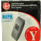 Hoover Type Y Cloth Vacuum Cleaner Bags 4010801Y