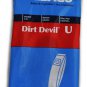 Dirt Devil Upright Vacuum Cleaner Type U Bags 89200