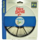 Dirt Devil Vacuum Cleaner Style F8 Hepa Filter UD0280 Dirt Devil Vacuum Cleaner Style F8 Hepa Filter UD0280