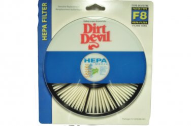 Dirt Devil Vacuum Cleaner Style F8 Hepa Filter  UD0280