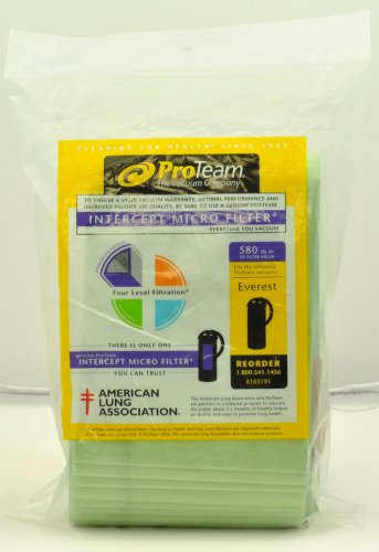 ProTeam Hummer XL, ProTeam Everest Backpack Vac Bags