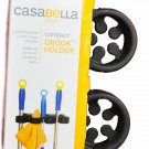 Casabella Compact Grook 10 inch Silver/Black