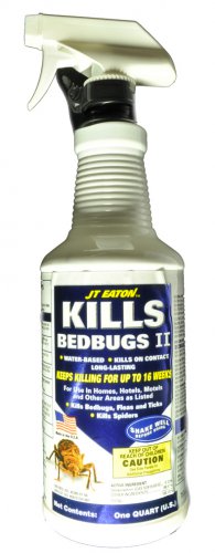 JT Eaton Water-Based Bedbug Killer Spray, 207-W, CS-8395