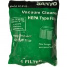 Sanyo Model SCX2100P, SCFH2 Vacuum Cleaner Filter