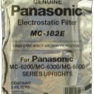 Panasonic MC-6200, MC-6300, MC-6600 Vac Filter P-MC182E
