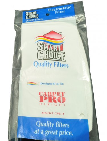 Carpet Pro Vacuum Cleaner Secondary Filter CP-18317