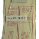 Simon SSB-1 Disposable Vacuum Bags, 3 Pack Designed to Fit Singer