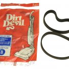 Dirt Devil # 8 Upright Vacuum Cleaner Belt RO-480490