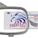 Durkee Freedom Ring Embroidery 4x4 Hoop