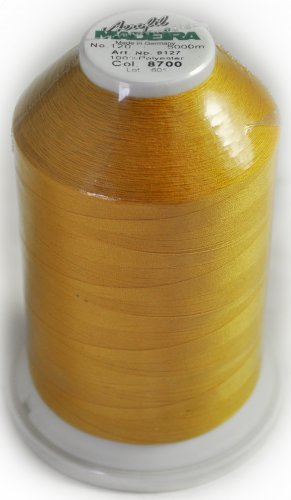 MADEIRA AEROFIL 5500YD - YELLOW BROWN 91278700