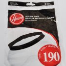 Hoover Style 190 Replacement Vacuum Belts 2 Pack