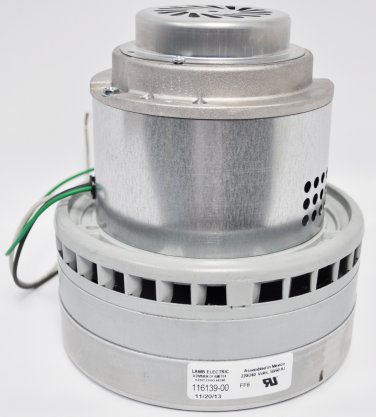 Ametek Lamb Motor 3 Stage 7.2 PD BB 220 Volt 116139-00