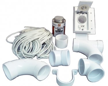 Central Vacuum Cleaner 3-Inlet Installation Kit, BI-92076