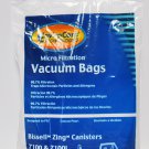 Bissell Zing 7100 and 7100L Series Vacuum Micro Filtration 3 Bags and 2 Filters Bissell Zing 7100 and 7100L Series Vacuum Micro Filtration 3 Bags and 2 Filters