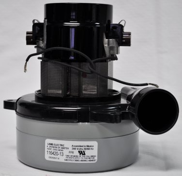 Ametek Lamb 2 Stage, 5.7 Diameter 240 Volt Motor 116420-13