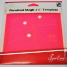 Sew Easy Pinwheel Magic 6 1/2 Inch Template ERGG05.PNK Sew Easy Pinwheel Magic 6 1/2 Inch Template ERGG05.PNK