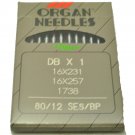 Organ Industrial Sewing Machine Needles 80/12 (16X231BP-80)
