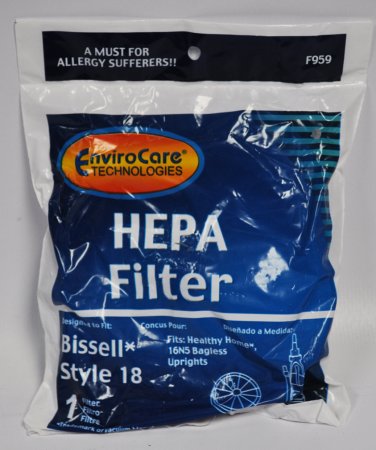 Bissell Style 18 HEPA Exhaust Filter 16N5