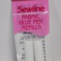 Sewline Fabric Pen Glue Refill Blue 2 Pack FAB50013
