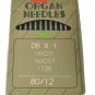 Organ Industrial Sewing Machine Needles 80/12 (16X95-80)