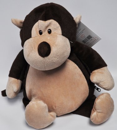 EB Embroider Monkey 16 Inch Embroidery Stuffed Animal