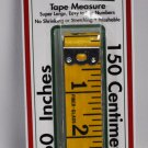 The Super 60 Inch Tape Measure Yellow Fiberglass 12249