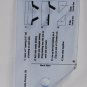 The Mini Binding Tool 3 Inch Acrylic Plastic Template Ruler TQM003