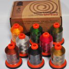 Smartneedle Embroidery Threads Collection 8 Colors With L Bobbins Earthly Smartneedle Embroidery Threads Collection 8 Colors With L Bobbins Earthly