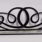 36 Inch Windy Scroll Wire Split Bottom Charcoal Craft Holder